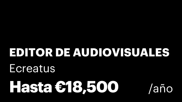 EDITOR DE AUDIOVISUALES