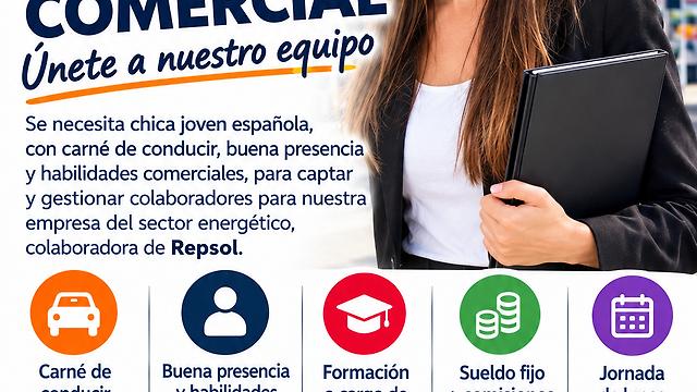 CHICA PARA OFICINA DE REPSOL