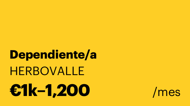 Dependiente/a