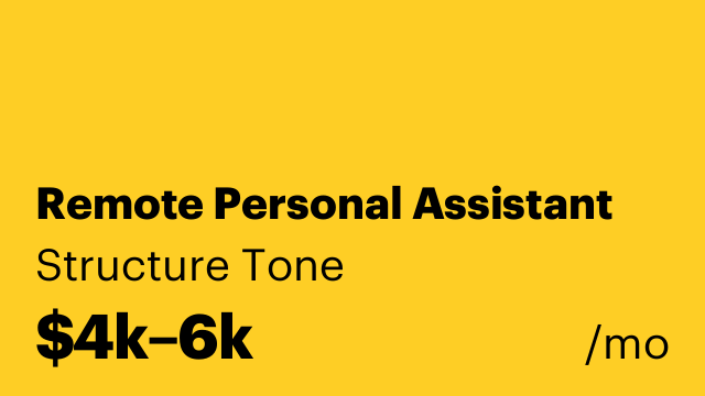 Remote Personal Assistant