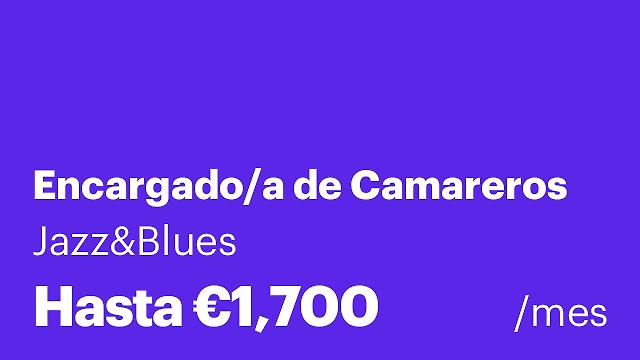 Encargado/a de Camareros