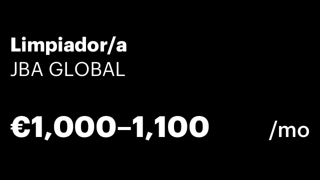 Limpiador/a