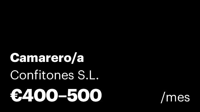 Camarero/a