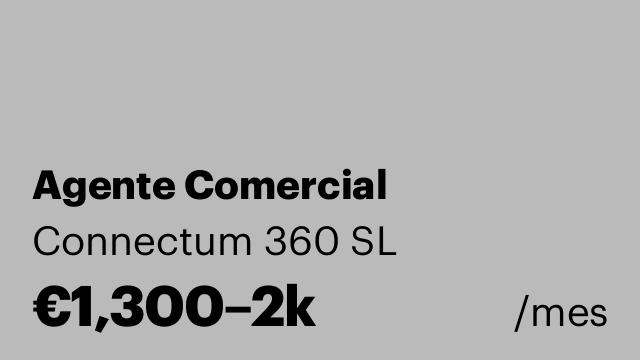Agente Comercial