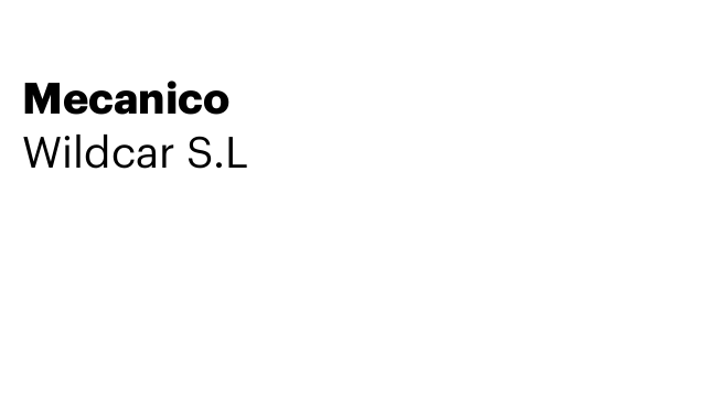 Mecanico
