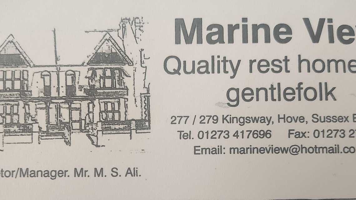 Marine View Rest Home cover image