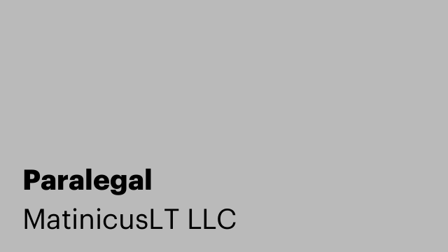 Paralegal