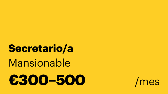 Secretario/a