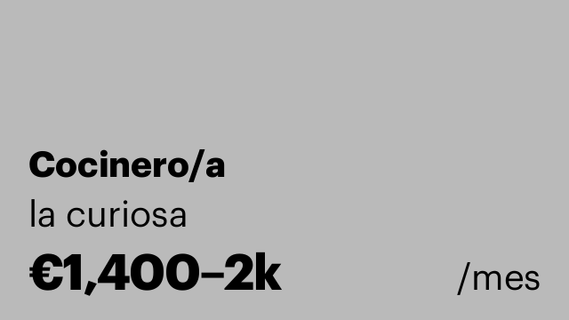 Cocinero/a