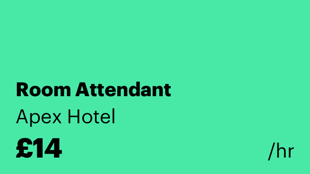 Room Attendant