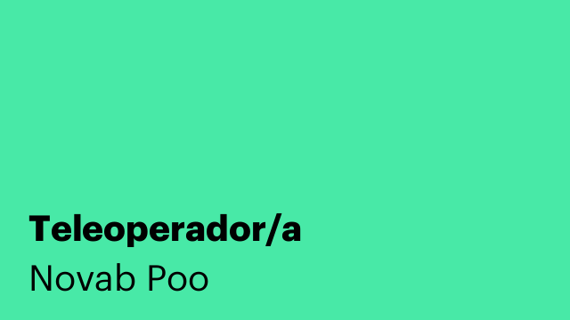 Teleoperador/a
