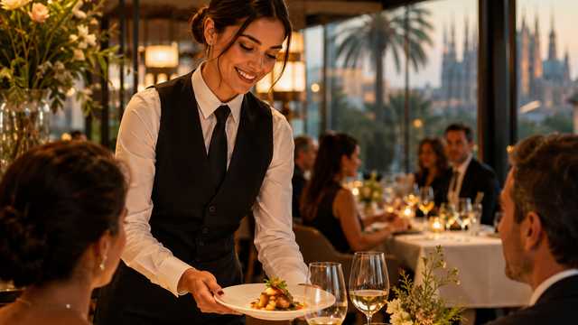 CAMARERO/A DE SALA – RESTAURANTE DE ALTO STANDING EN BARCELONA