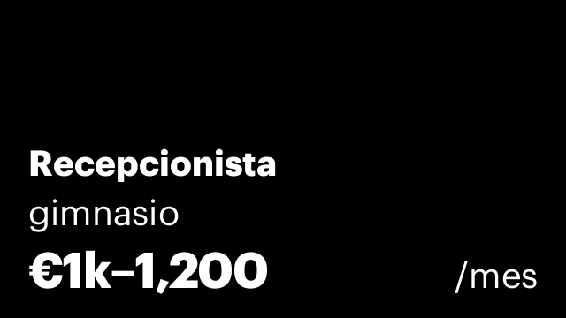 Recepcionista