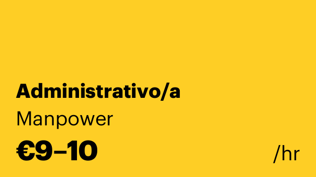 Administrativo/a