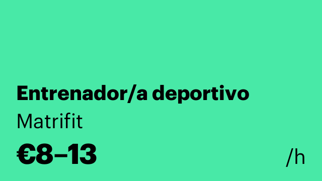 Entrenador/a deportivo