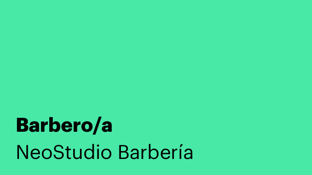 Barbero/a