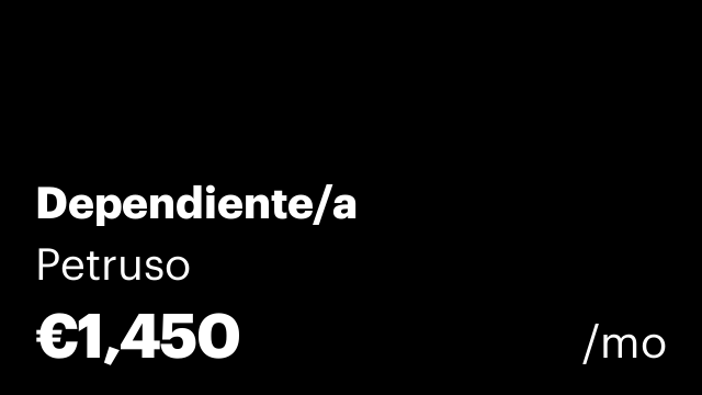 Dependiente/a