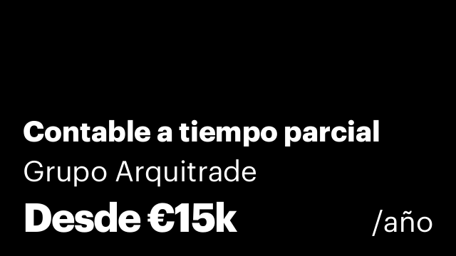 Contable a tiempo parcial