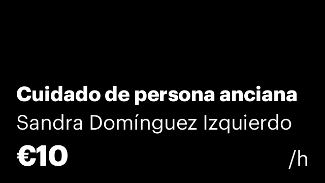 Cuidado de persona anciana