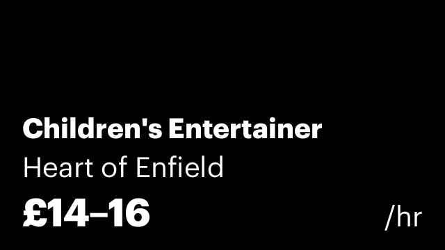 Children's Entertainer