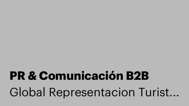 PR & Comunicación B2B