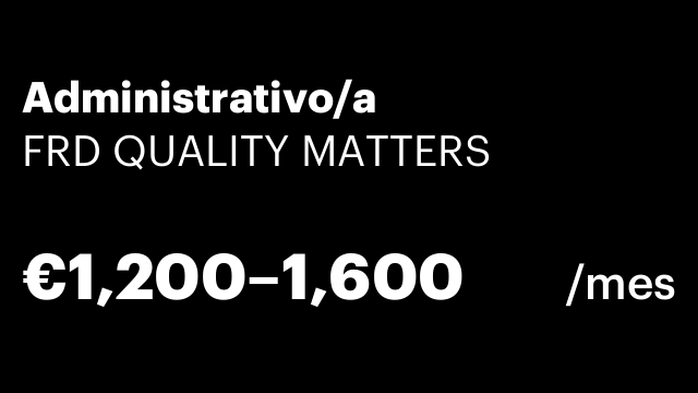 Administrativo/a