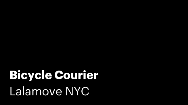 Bicycle Courier