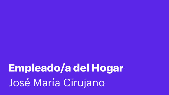 Empleado/a del Hogar