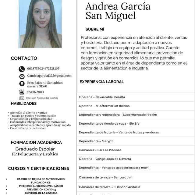 Candidate avatar