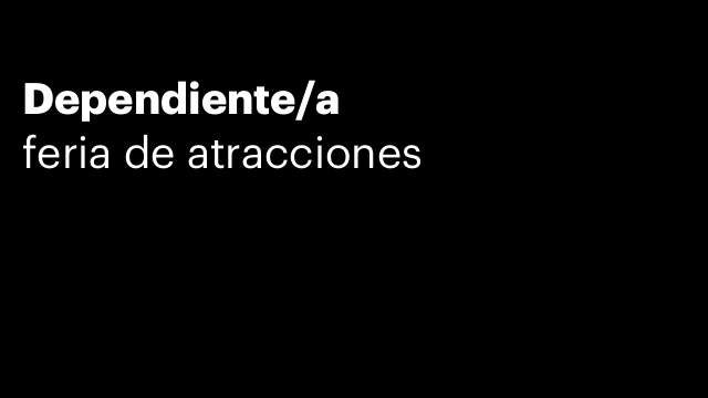 Dependiente/a