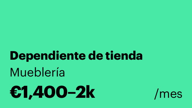Dependiente de tienda