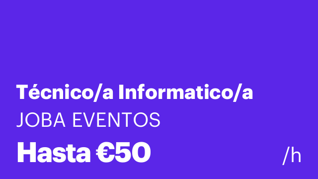 Técnico/a Informatico/a
