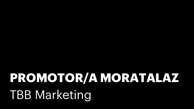 PROMOTOR/A MORATALAZ
