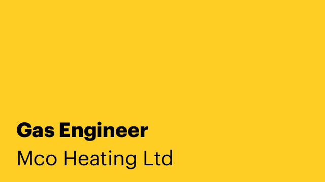 Gas Engineer