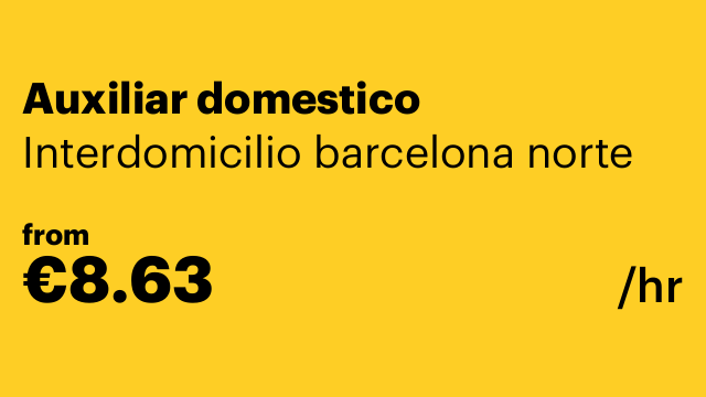 Auxiliar domestico