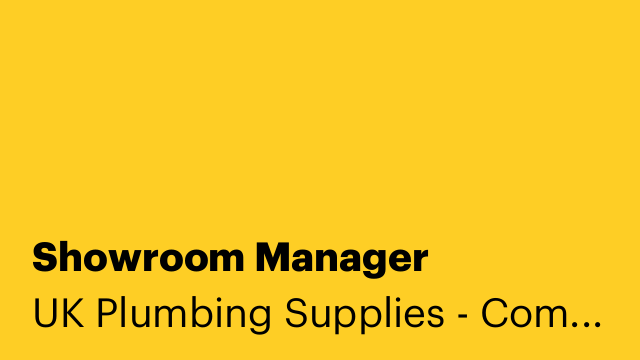 Showroom Manager