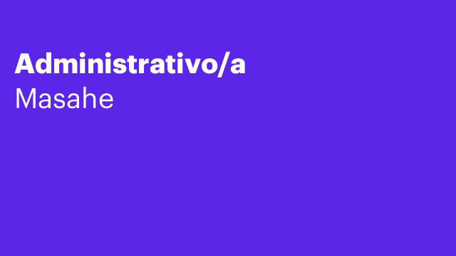 Administrativo/a