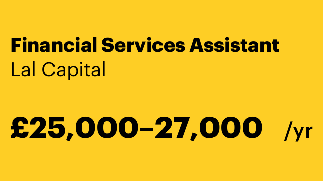 Financial Services Assistant