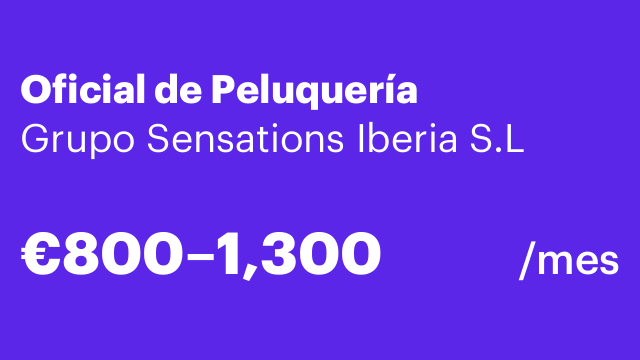 Oficial de Peluquería