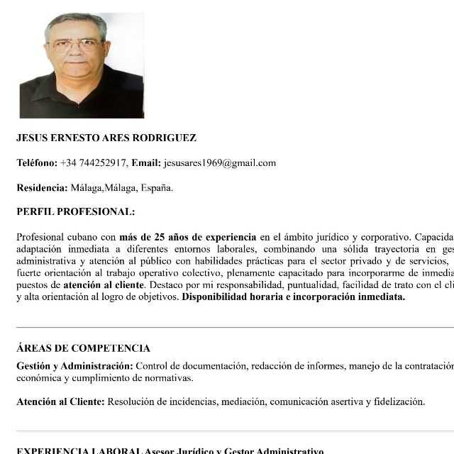 Candidate avatar