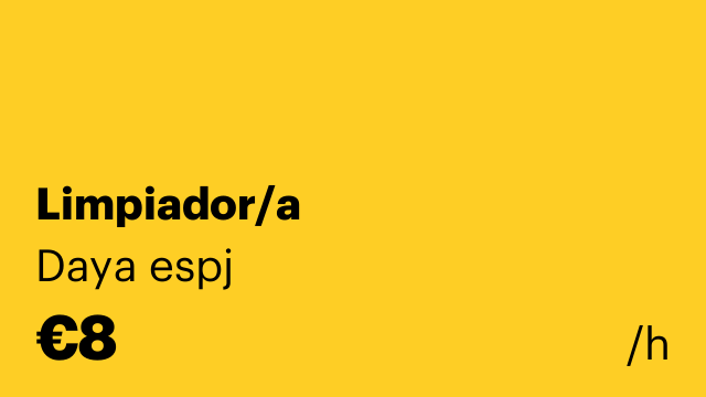 Limpiador/a