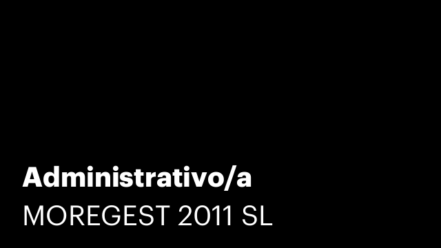 Administrativo/a
