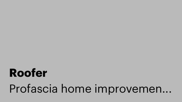 Roofer