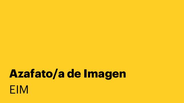 Azafato/a de Imagen