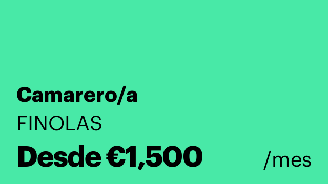 Camarero/a