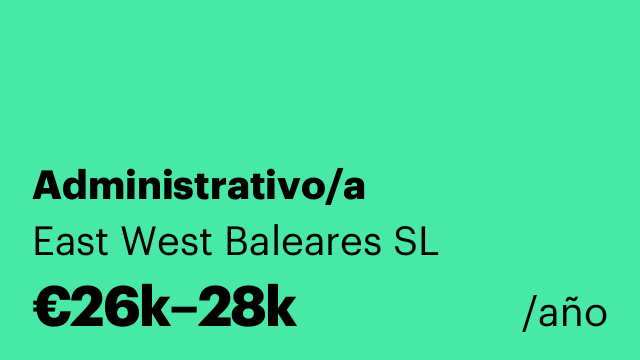 Administrativo/a