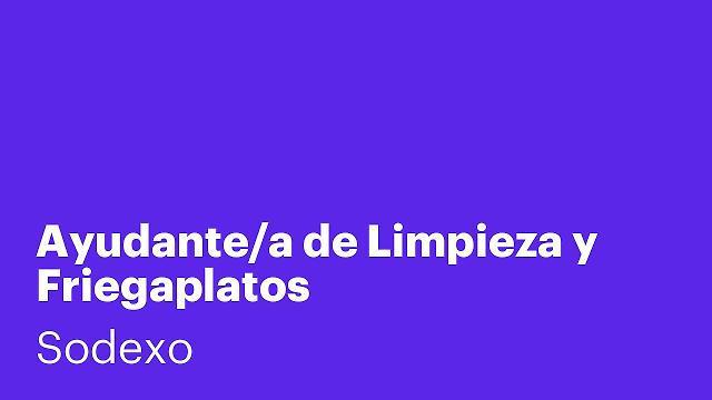 Ayudante/a de Limpieza y Friegaplatos