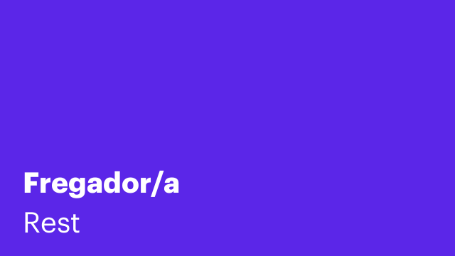 Fregador/a