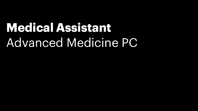 Medical Assistant