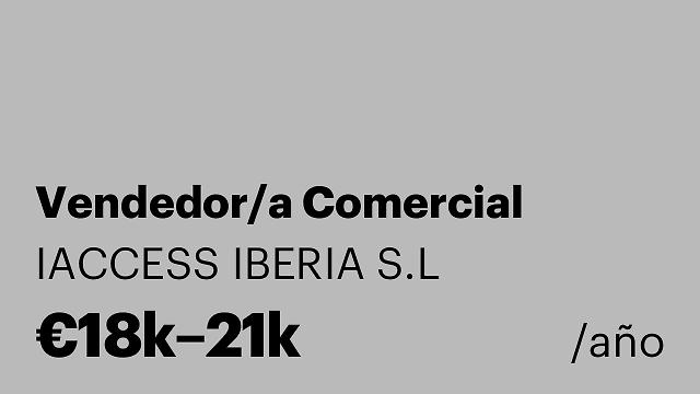 Vendedor/a Comercial